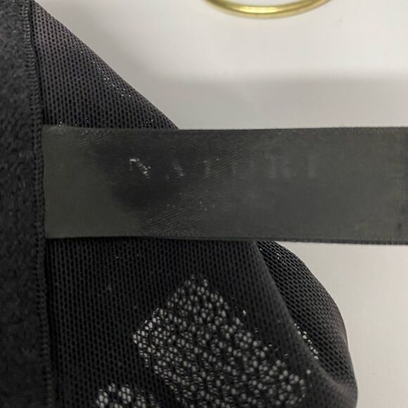 Natori black lace underwire adjustable straps bra - Picture 5 of 5